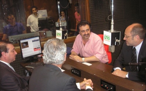 El estudio central de LT 10 lleva el nombre de Jorge Conti